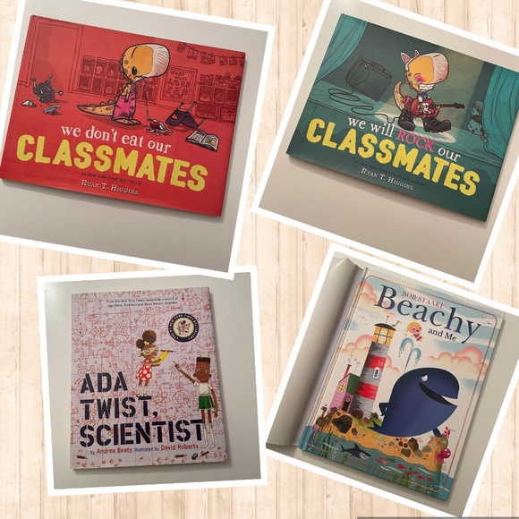 4 best selling books: We don’t eat our classmates, Ada Twist, scientists + 2 - Picture 1 of 16